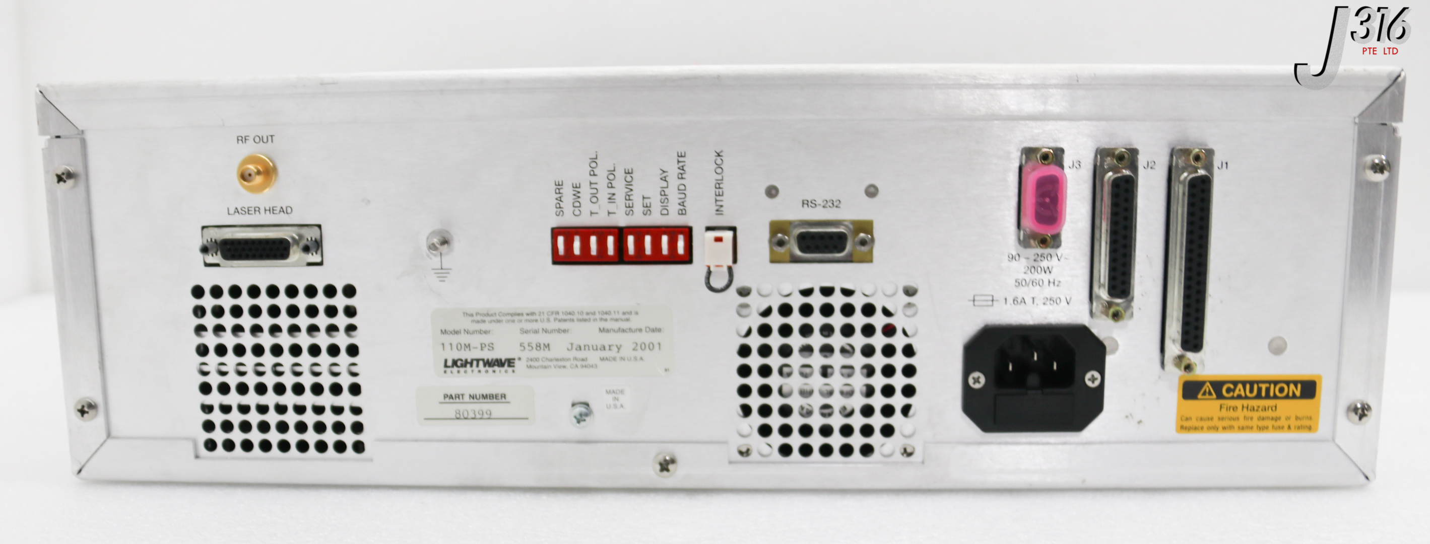 33925 ESI DIODE PUMPED LASER POWER SUPPLY, P/N: 80399 110M-PS | eBay